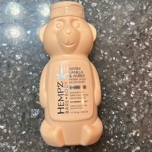 Hemptz Bare Body warm vanilla & amber herbal body moisturizer limited edition